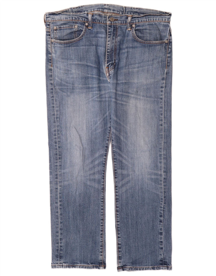 Męskie jeansy Levi's 513 Slim Straight W38 L28 Niebieskie