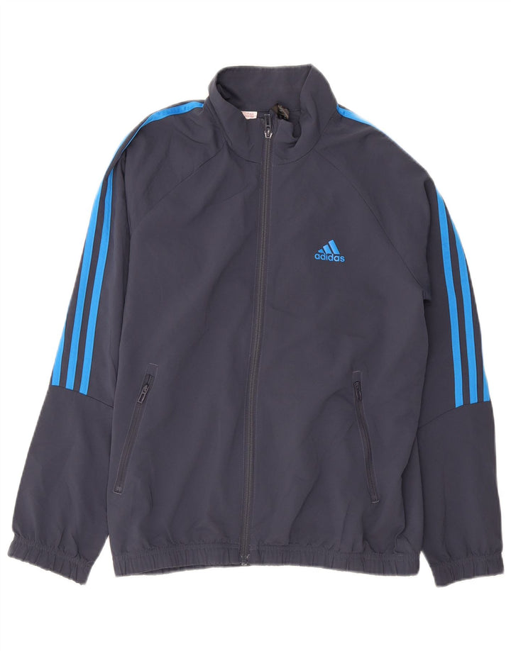 Adidas Chłopięca Kurtka Dresowa Aeroready Top 11-12 Lat Granatowa Poliester