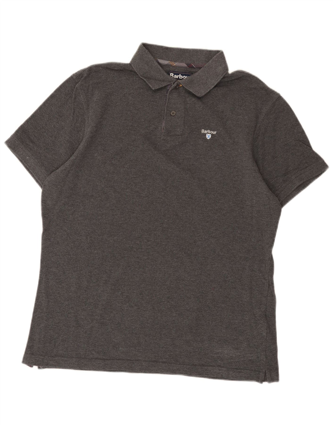 Męska koszulka polo Barbour XL, szara, bawełniana