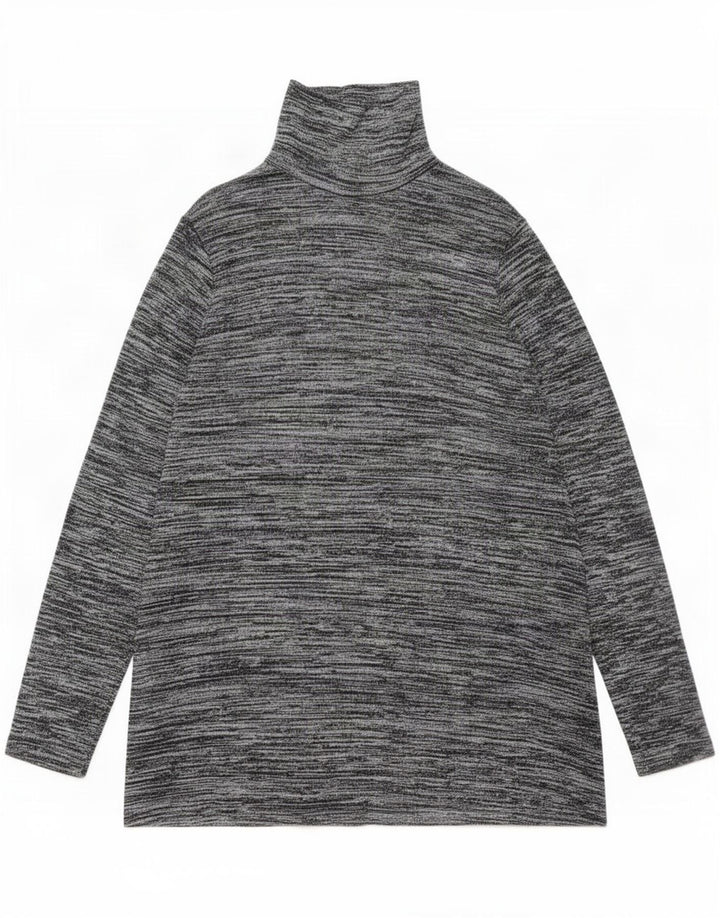 Damska tunika Marks & Spencer UK 18 XL, szara, nakrapiana