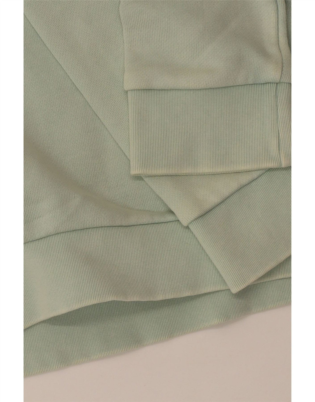 Męska bluza Adidas z grafiką, mała, turkusowa, bawełniana