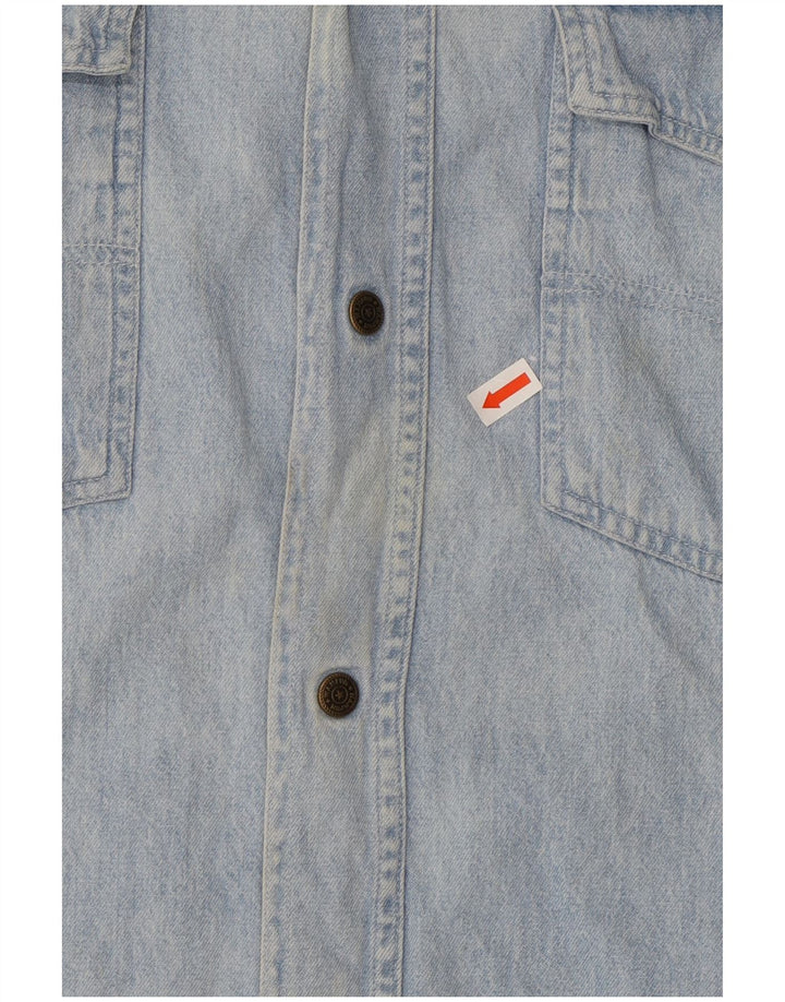 Męska koszula dżinsowa WAMPUM XL niebieska