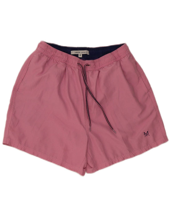 Crew Clothing Mens Swimming Shorts Medium  Pink Polyester