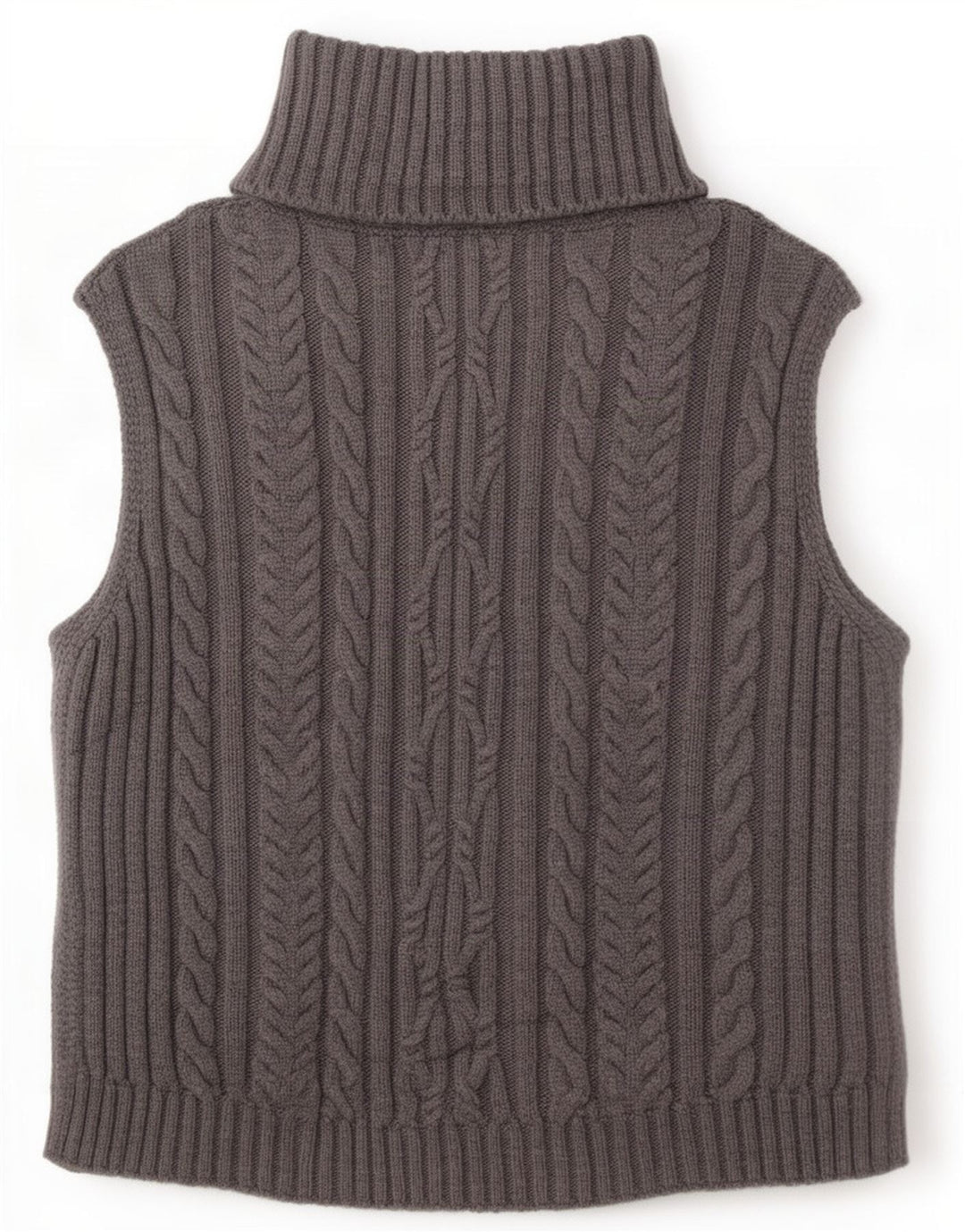 Marks & Spencer Damski podkoszulek oversize z kamizelką UK 10, mały, szary, akrylowy