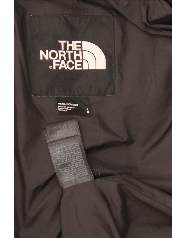 Męska ocieplana kurtka The North Face UK 40, duża, czarna, poliestrowa