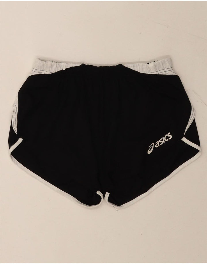 Damskie spodenki sportowe Asics UK 12, bawełna w kolorze średniej czerni