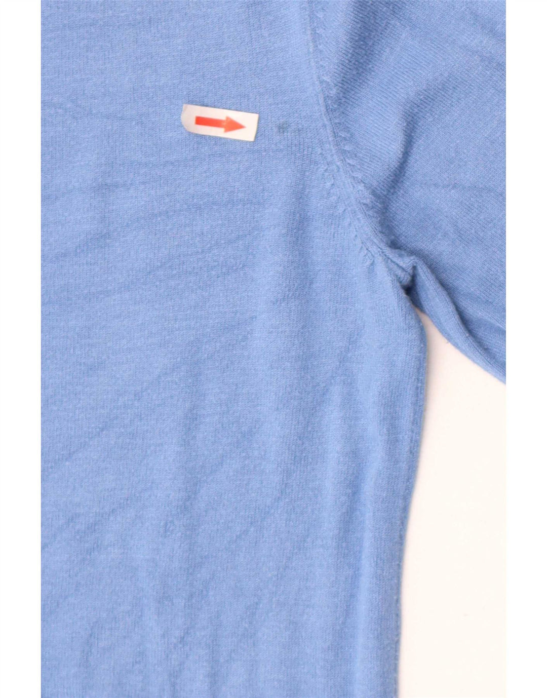 Marks & Spencer Krótki sweter damski UK 10 Small Blue Viscose