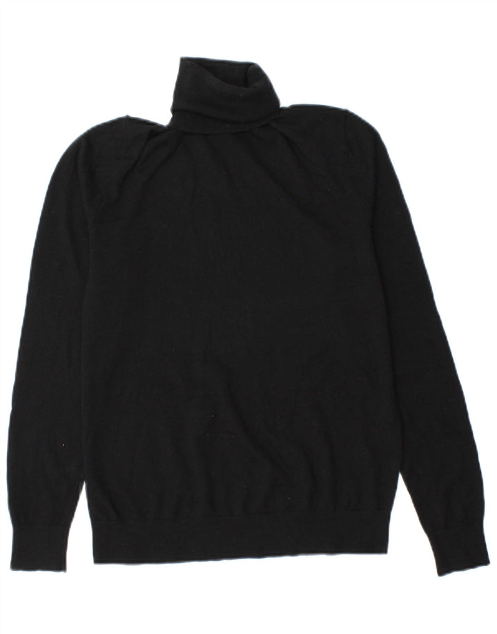 Sweter damski Massimo Dutti z wywijanym dekoltem UK 8, mały czarny