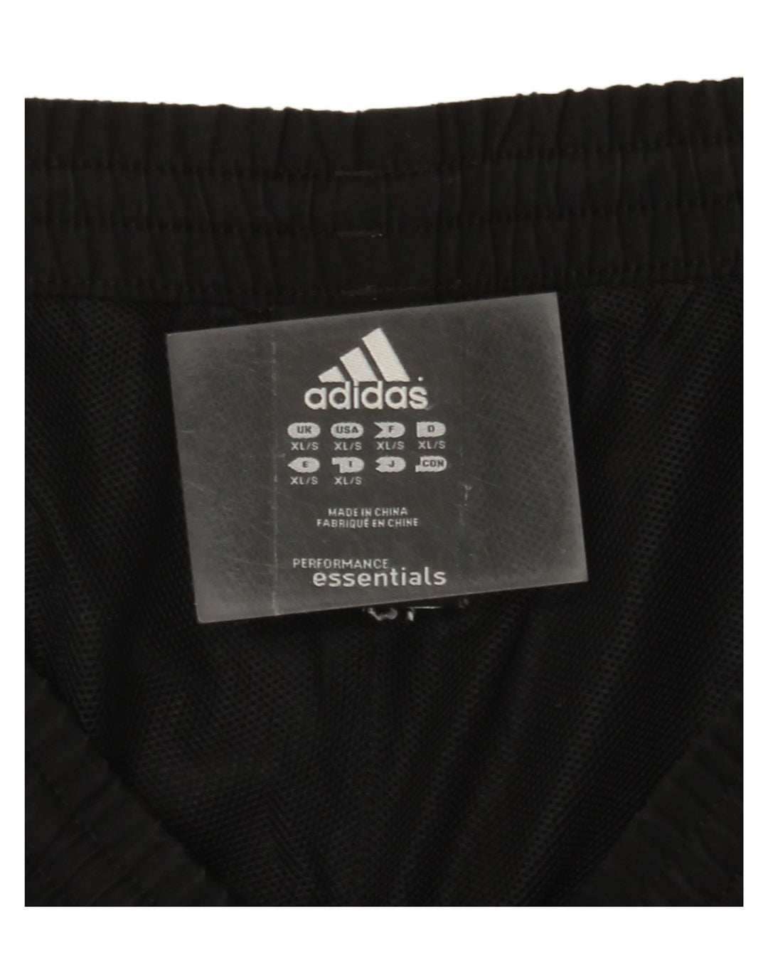 Męskie spodnie dresowe Adidas Climalite XL, czarne, poliestrowe