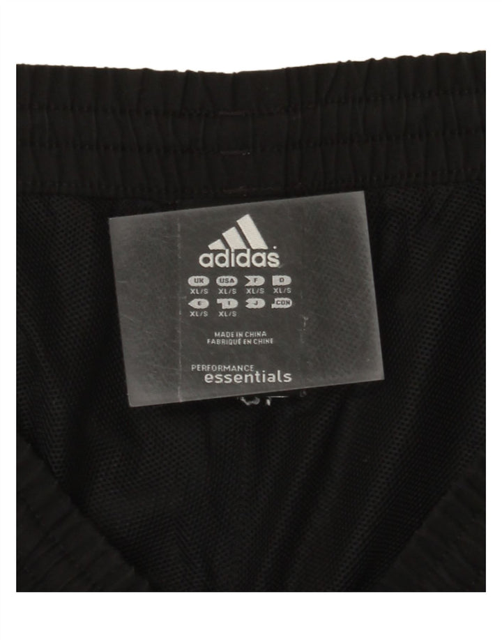 Męskie spodnie dresowe Adidas Climalite XL, czarne, poliestrowe
