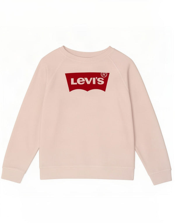Damska bluza Levi's z grafiką, UK 14, średnia biała bawełna