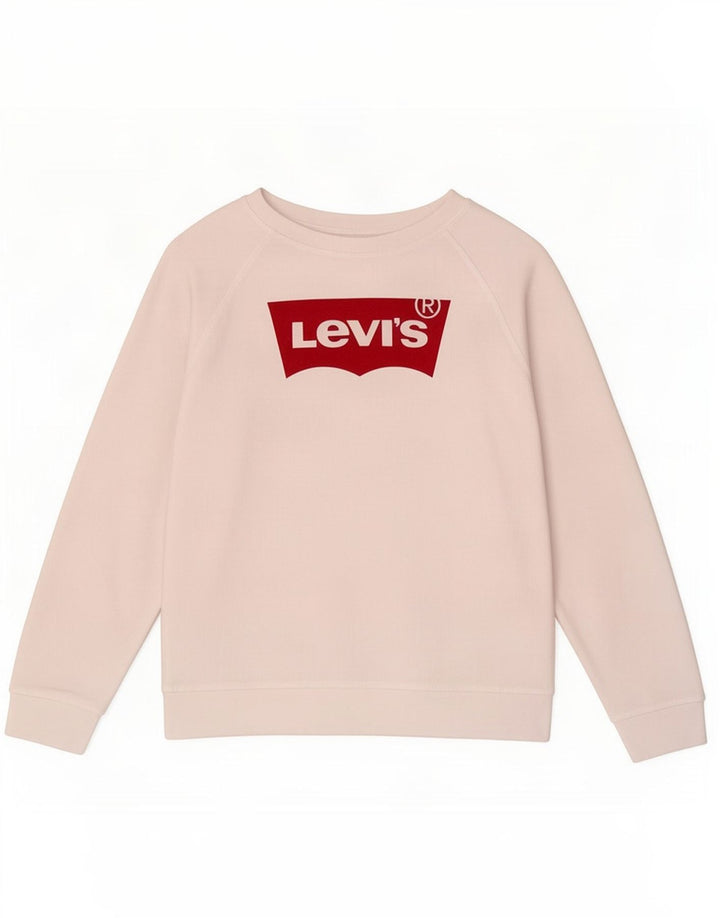 Damska bluza Levi's z grafiką, UK 14, średnia biała bawełna