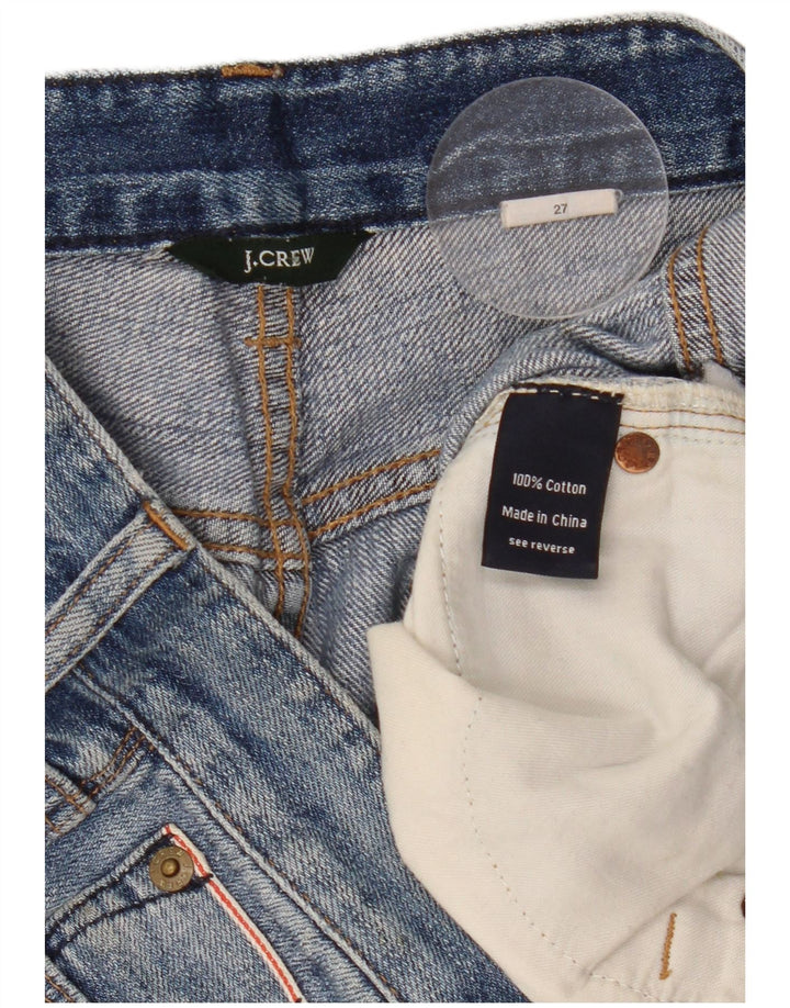 Damskie spodenki jeansowe J. CREW W27 Małe, niebieskie, bawełniane