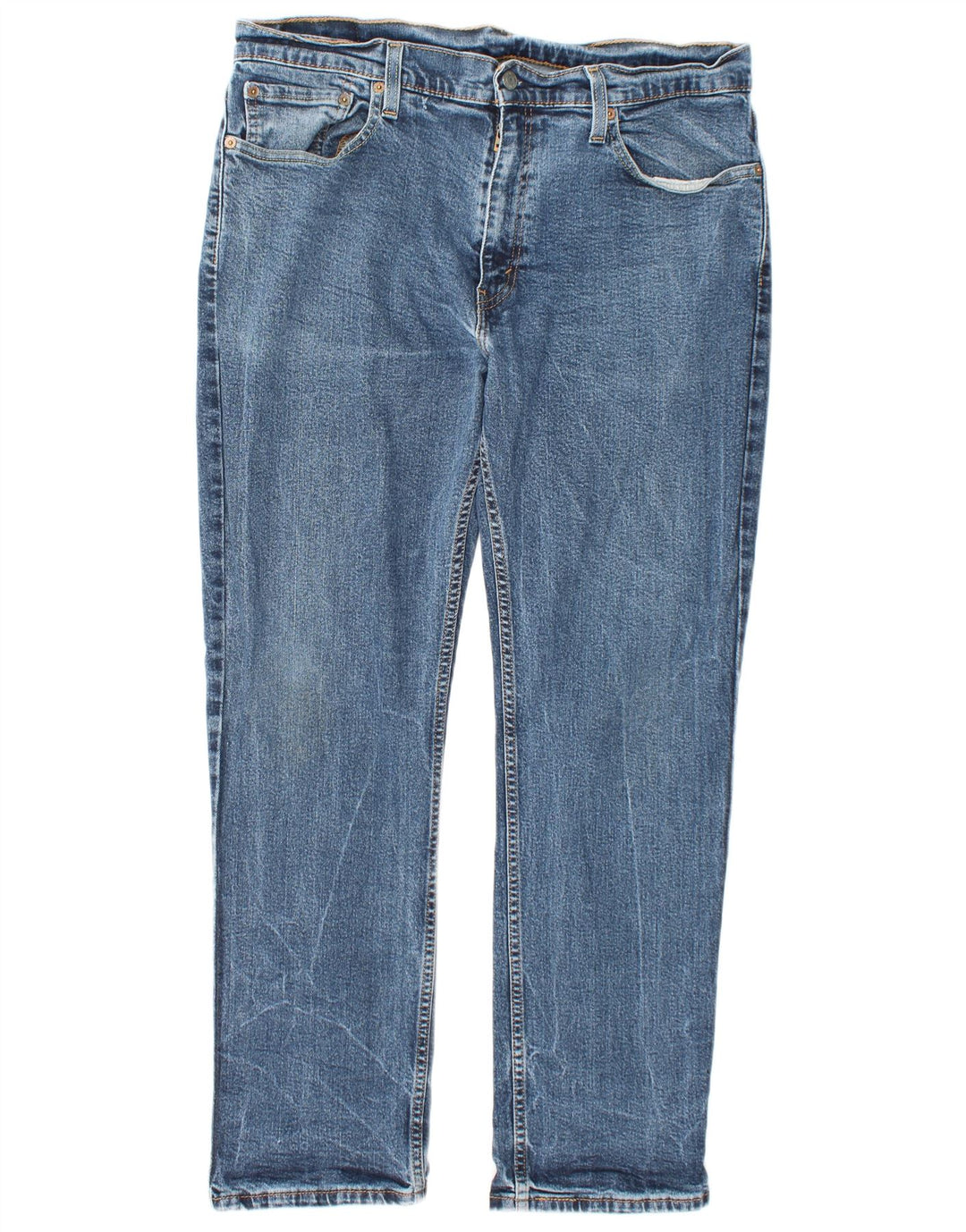 Męskie jeansy Levi's 514 Straight W36 L30 Niebieskie bawełniane