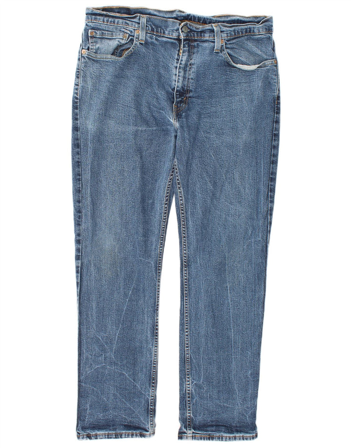 Męskie jeansy Levi's 514 Straight W36 L30 Niebieskie bawełniane