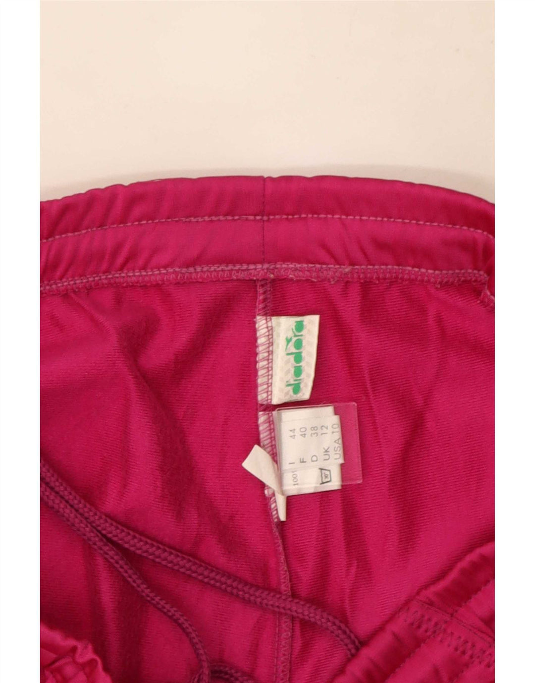 Damskie spodnie dresowe Diadora UK 12, średni róż