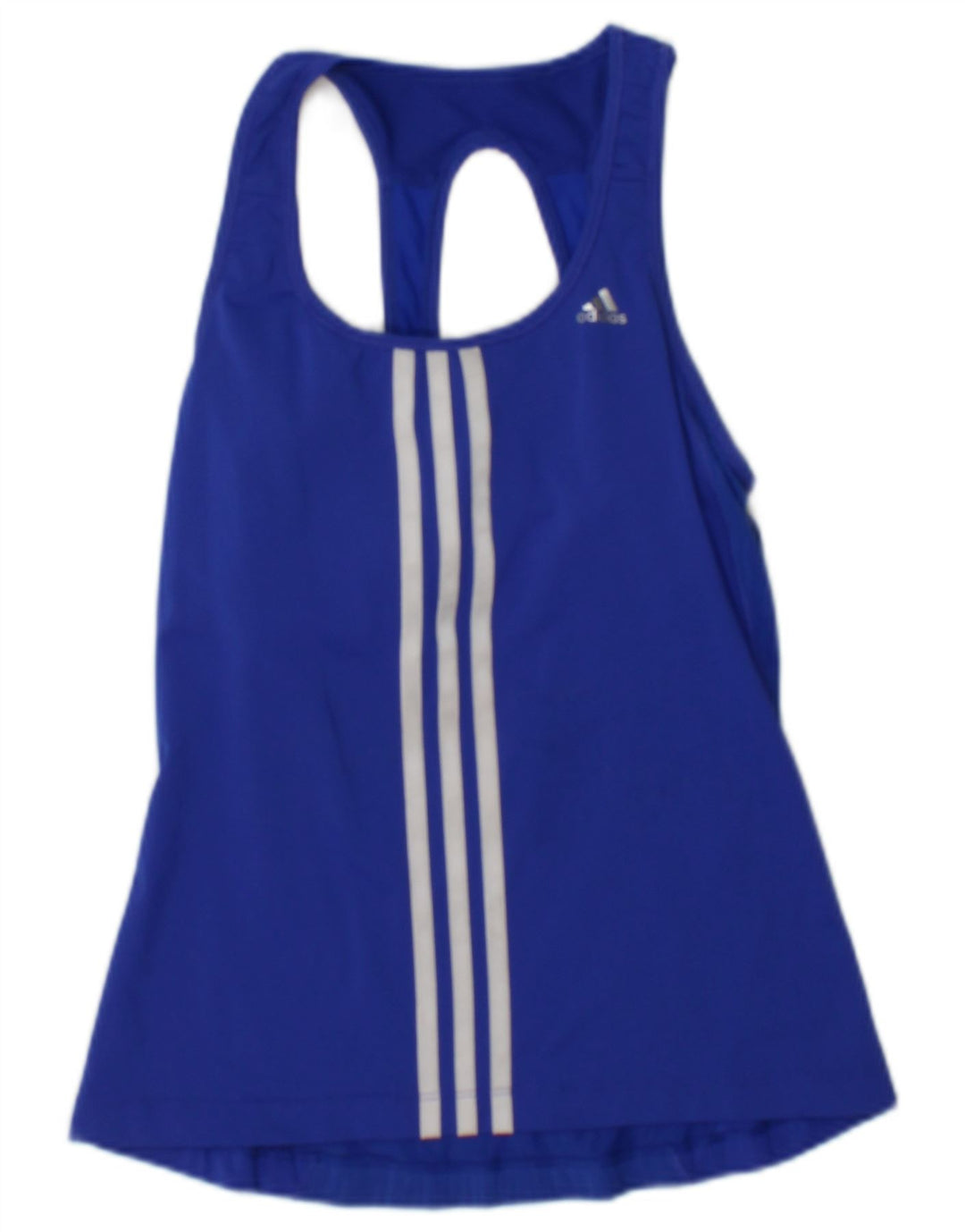 Damska kamizelka Adidas Climacool Top UK 8 Mały niebieski nylon z blokami kolorów
