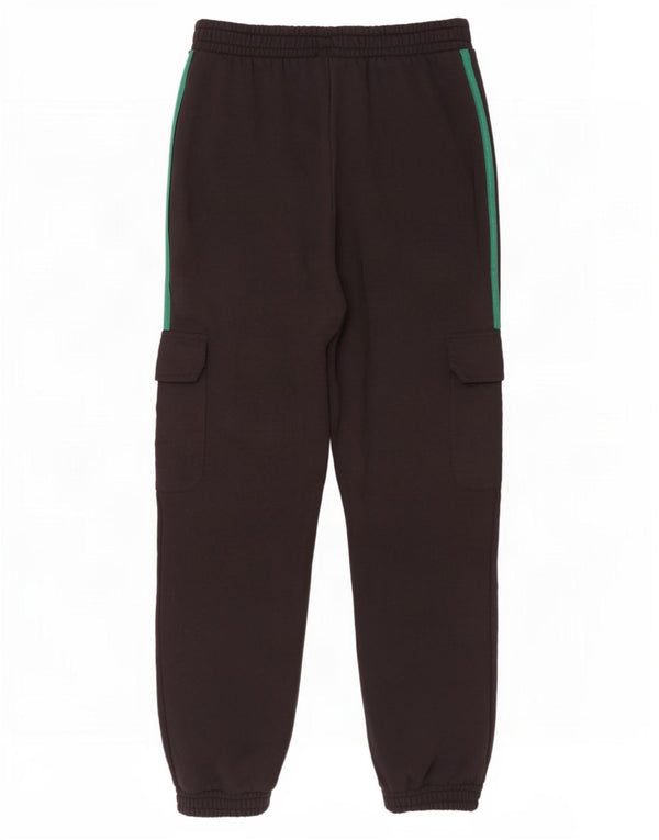 Damskie spodnie dresowe Adidas Cargo Joggers UK 14 Średnie czarne bawełniane