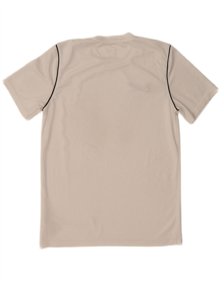 Męski T-shirt Nike Dri Fit Top, średni biały poliester