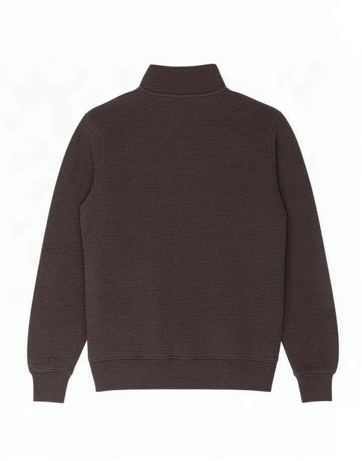 Męski sweter Jack & Jones Core z zamkiem błyskawicznym i średnioszarym kolorem