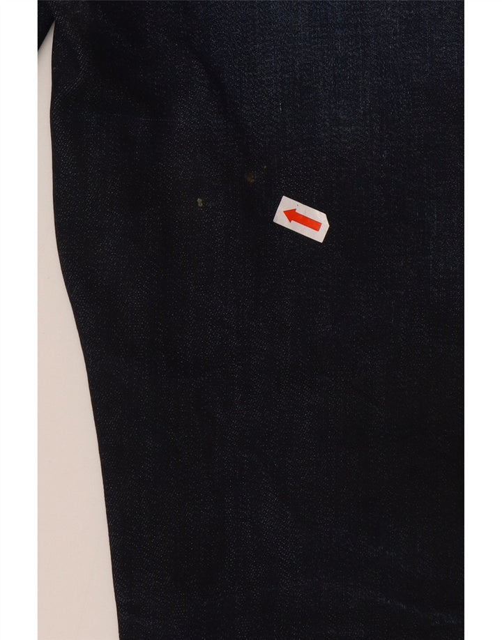 G-STAR Męskie dżinsy 3301 w trudnej sytuacji, regularnie zwężane W34 L32 Granatowa bawełna