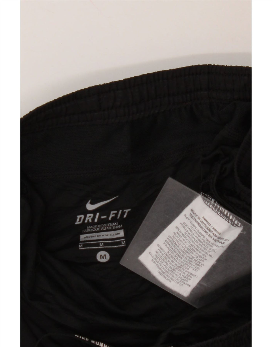 Damskie spodenki sportowe NIKE Dri Fit UK 14, średni czarny poliester