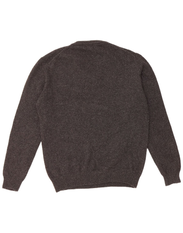 Męski sweter Fila z dekoltem w kształcie litery V, XL, czarna wełna