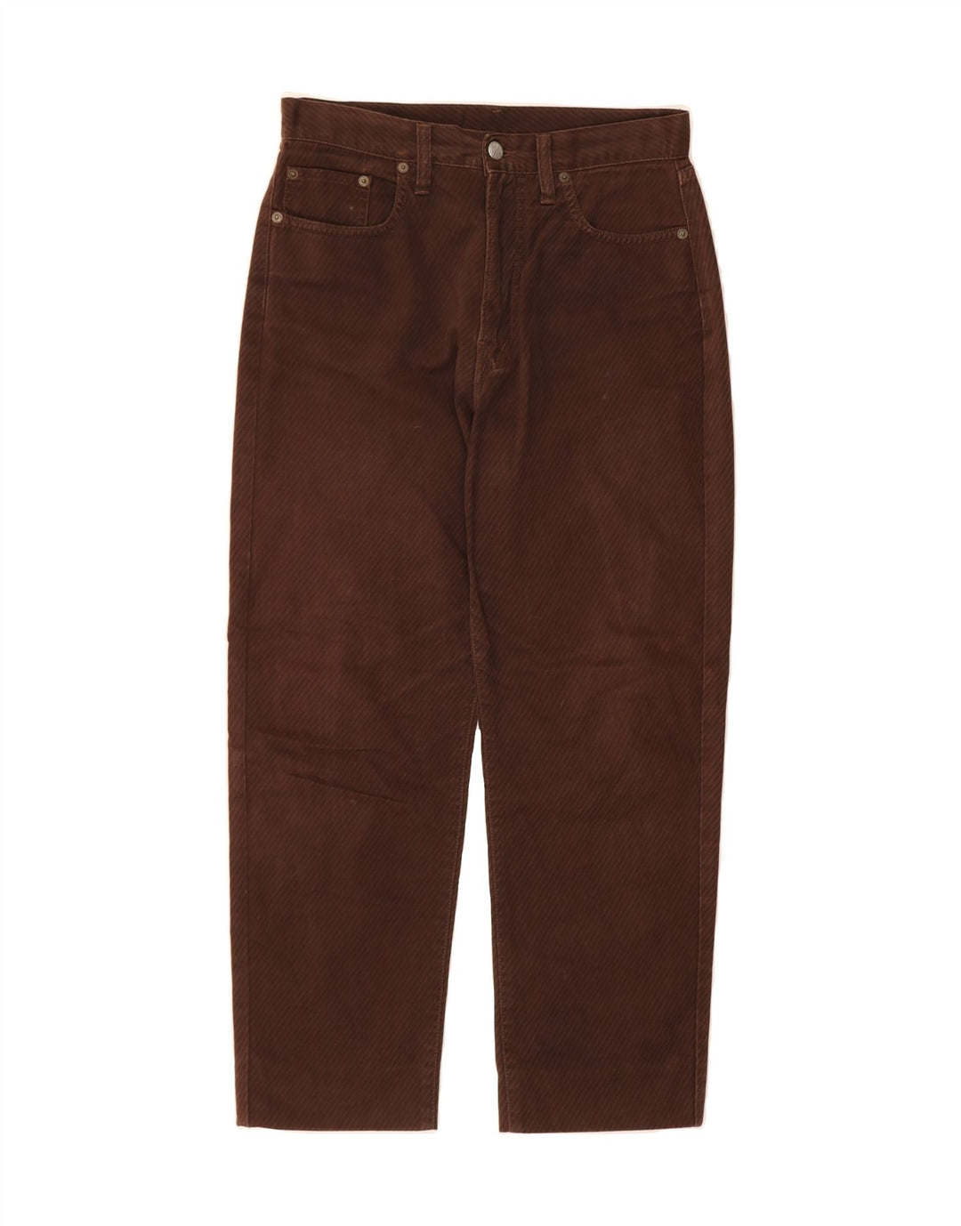 REPLAY Womens Cropped Jeans W30 L25 Brown Cotton Vintage Replay and Second-Hand Replay from Messina Hembry 