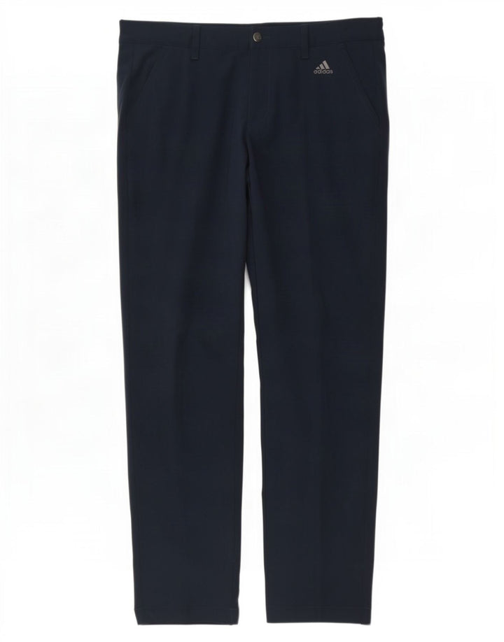 Spodnie męskie Adidas Slim Chino W34 L32 Granatowy poliester