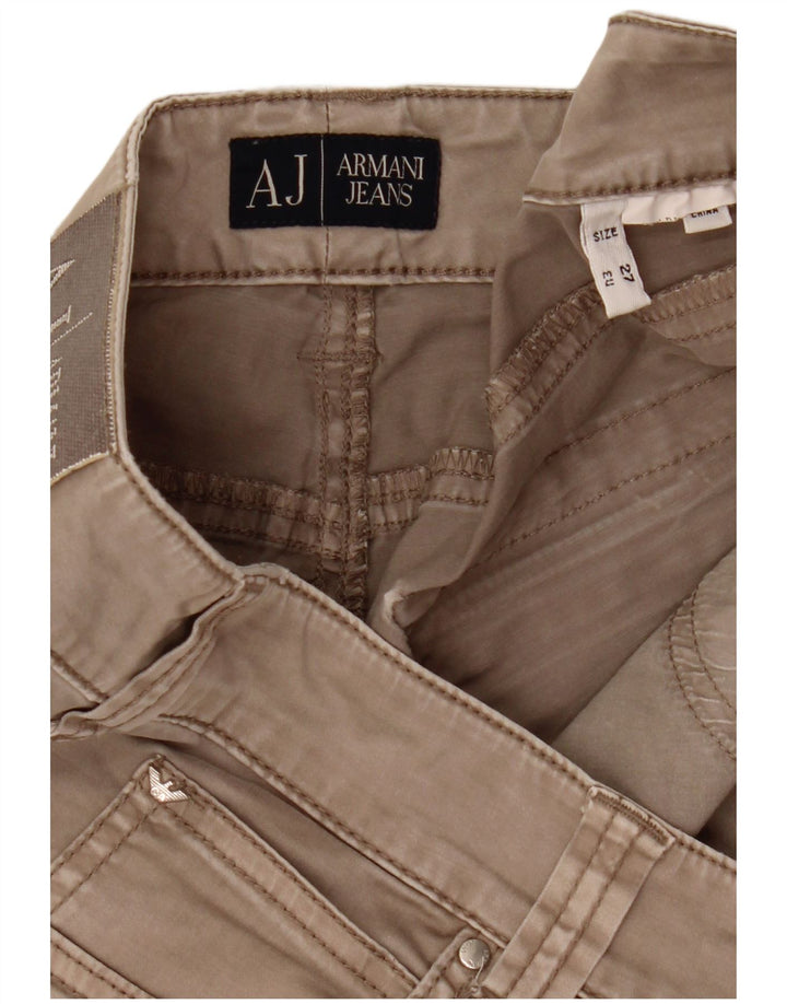 Spodnie damskie Armani Slim Casual W27 L28 Szare