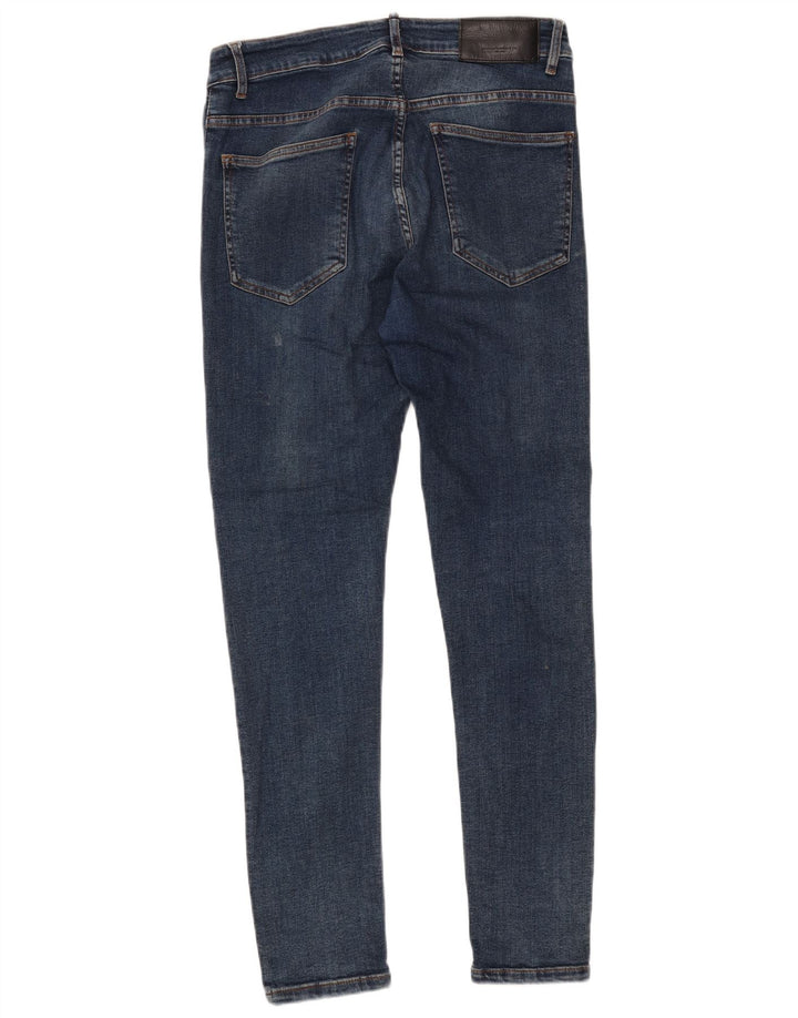 Męskie jeansy obcisłe Zara EU 42 Large W32 L30 Niebieskie