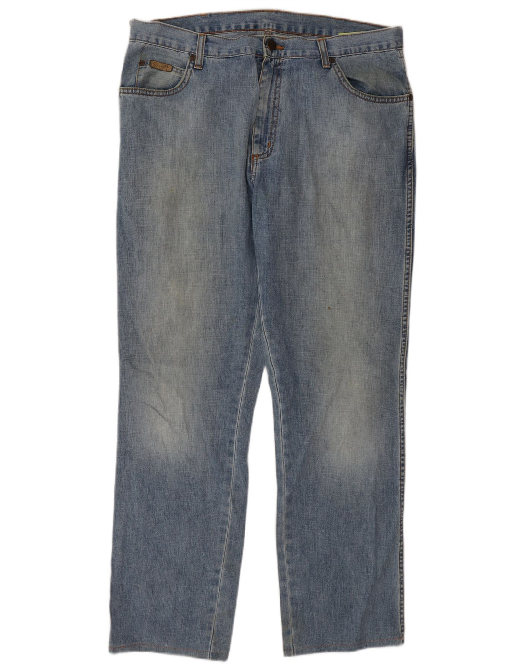 Męskie jeansy Wrangler Texas Straight W36 L32 Niebieskie bawełniane