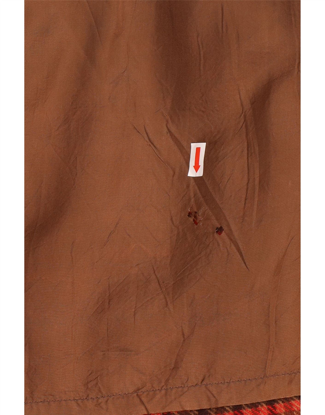 VALENTINO Damska spódnica Miss V w kształcie litery A W30 Średnio czerwona wełna w pepitkę