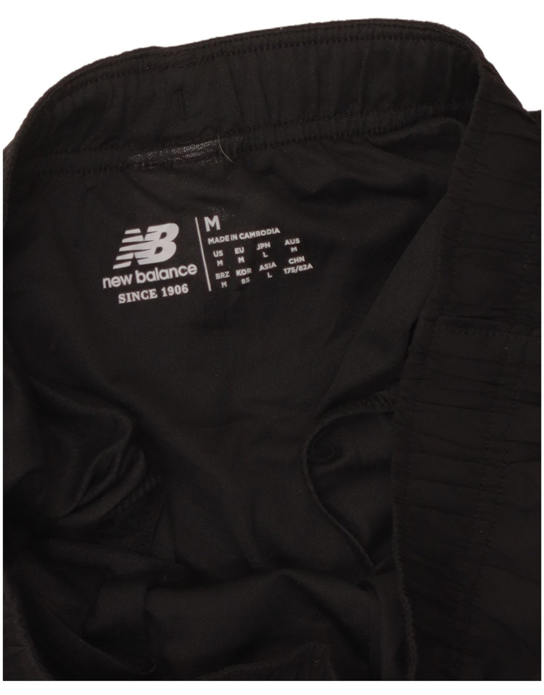 Męskie spodenki sportowe New Balance w kolorze średniej czerni