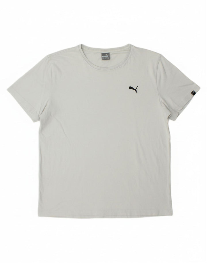 PUMA Mens T-Shirt Top XL White