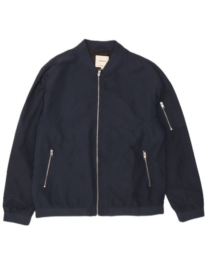Męska kurtka bomber Jack & Jones UK 44 2XL granatowa