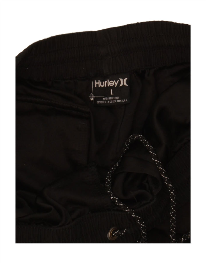 Męskie spodenki sportowe Hurley, duże, czarne