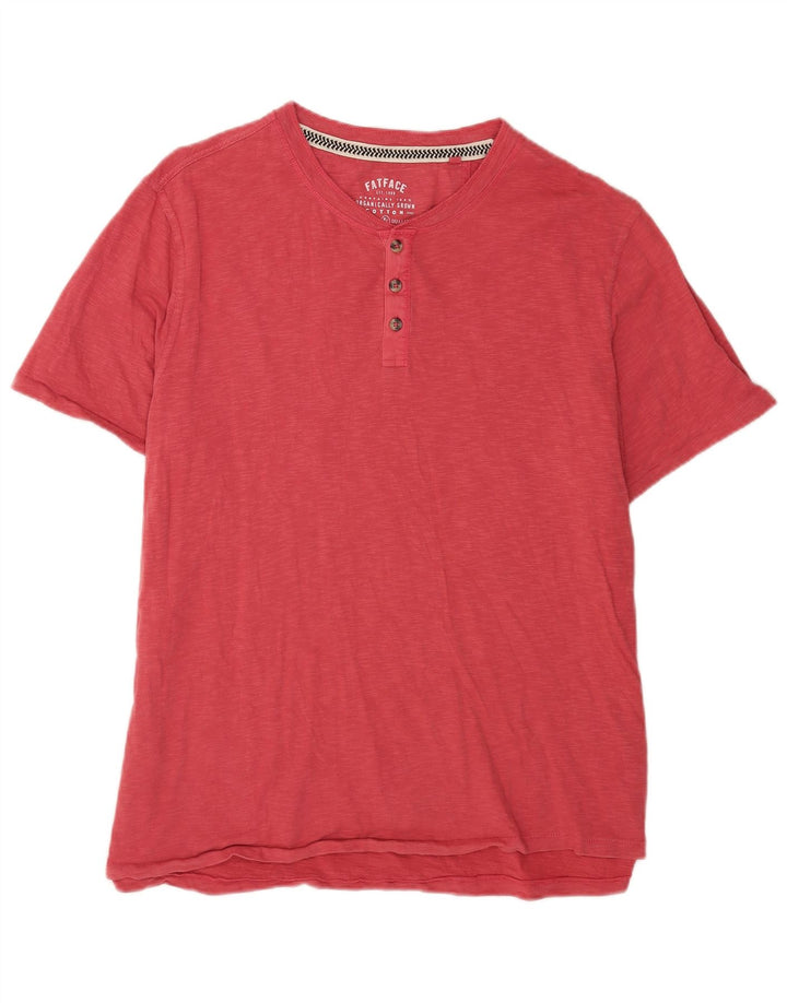 T-shirt męski Fat Face Top 2XL, czerwony, bawełniany