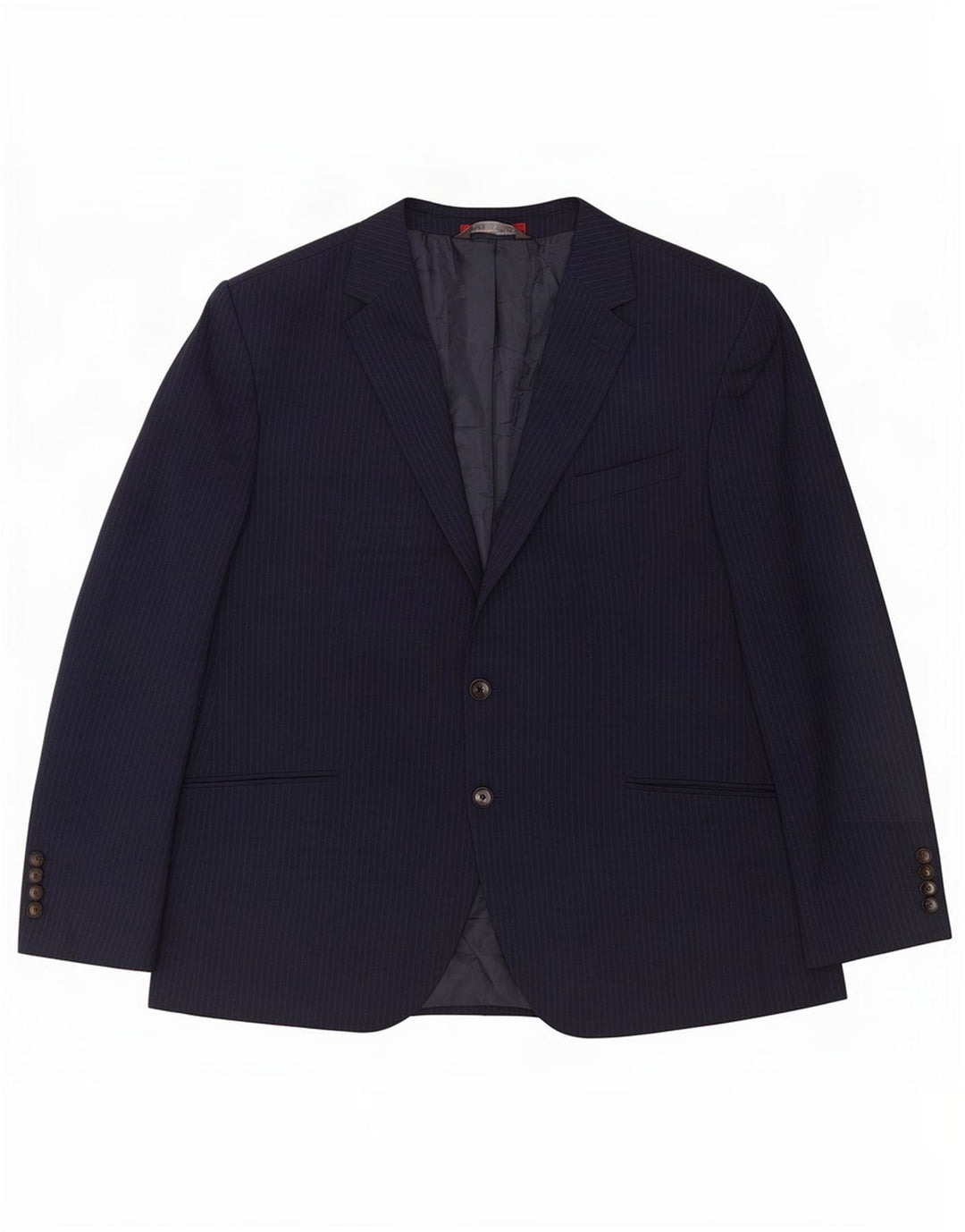 Marks & Spencer Męska krótka marynarka UK 46 3XL Granatowa w prążki