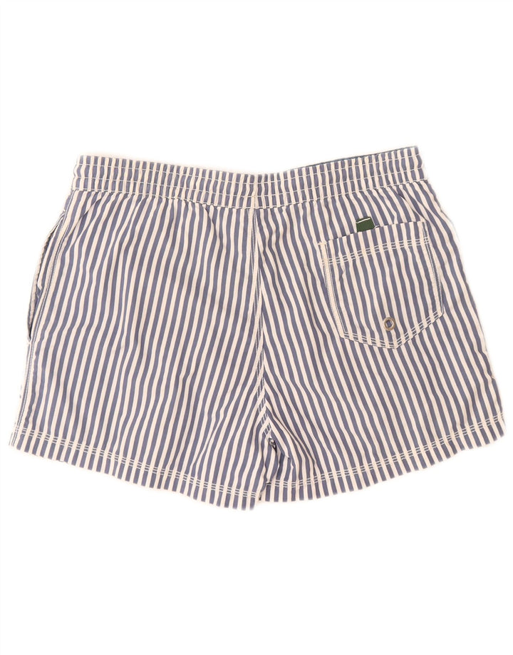 Męskie spodenki kąpielowe North Sails, poliamid w niebieskie paski