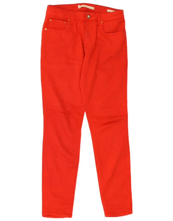 Dżinsy damskie Zara EU 36 XS W28 L28 Czerwone bawełniane