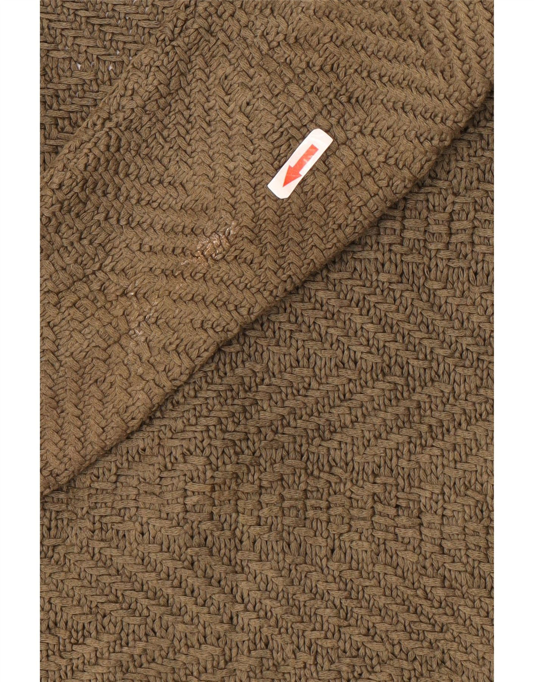 Sweter damski Massimo Dutti z otwartym kardiganem UK 12 Medium Khaki