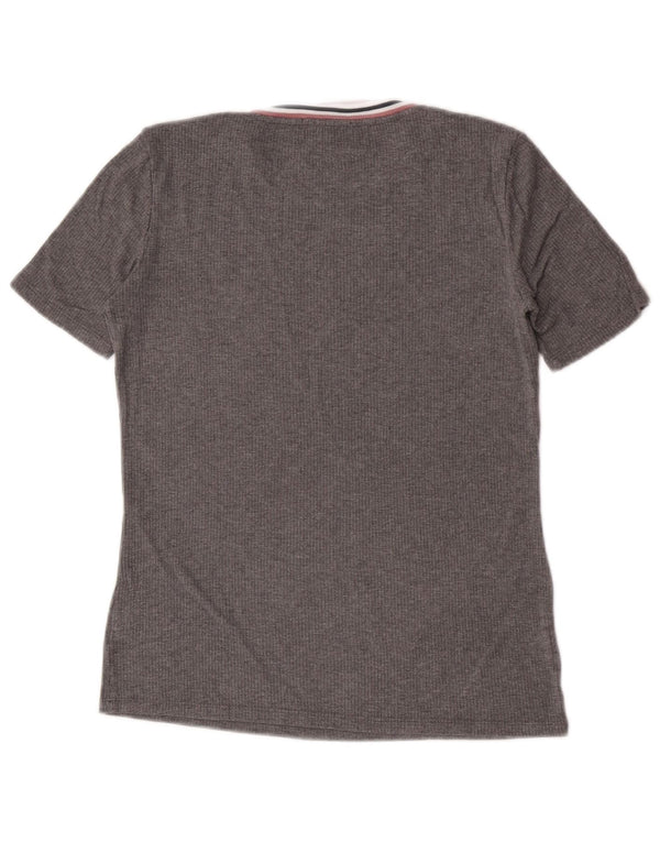 T-shirt damski Massimo Dutti Top UK 10 Small Grey
