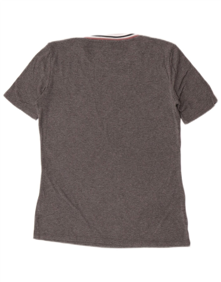 T-shirt damski Massimo Dutti Top UK 10 Small Grey