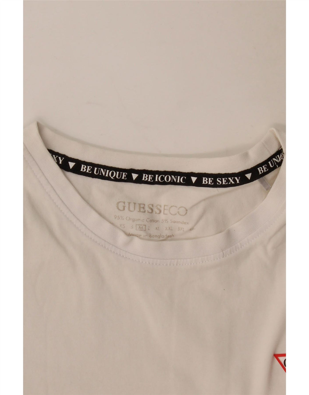 Koszulka damska Guess Top UK 12 Medium White