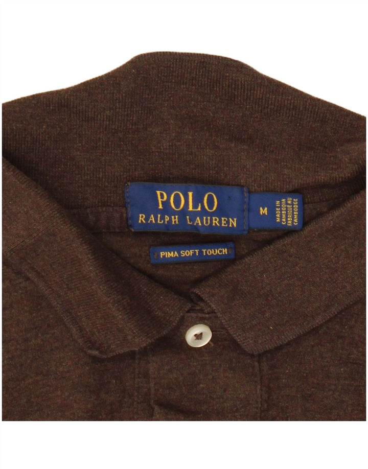 Męska koszulka polo Polo Ralph Lauren, średni brąz