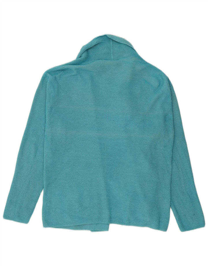 MARKS & SPENCER Damski sweter oversize UK 16, duży niebieski