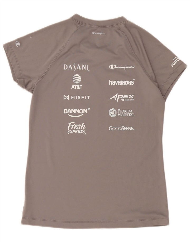 Męski T-shirt Champion Star Wars z grafiką, średni szary poliester