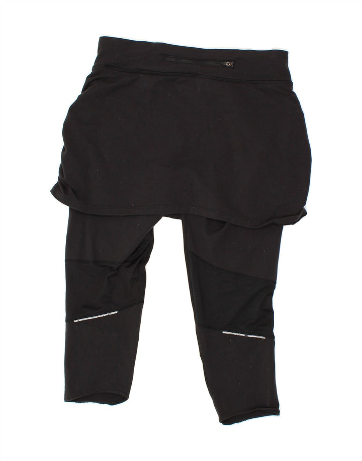 ATHLETA Womens Leggings UK 12 Medium Black Nylon Vintage Athleta and Second-Hand Athleta from Messina Hembry 