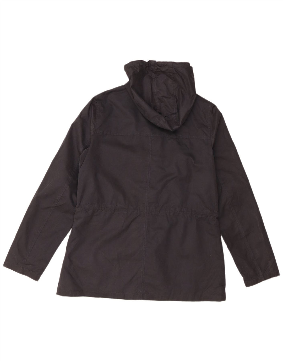 Damska kurtka przeciwdeszczowa z kapturem Fat Face UK 12, średni granatowy poliester